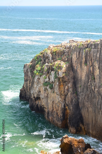 rock in the sea