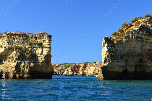 rocks and sea