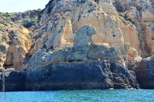 rocks in the sea