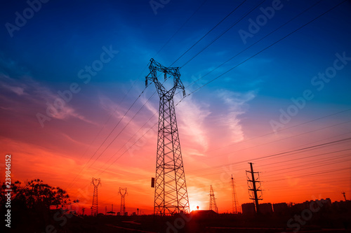 Electric power tower