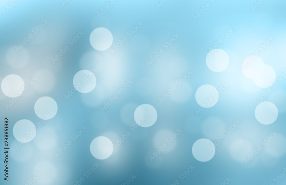 Lights or blurred bokeh on blue gradient background Lights or blurred bokeh on blue gradient background