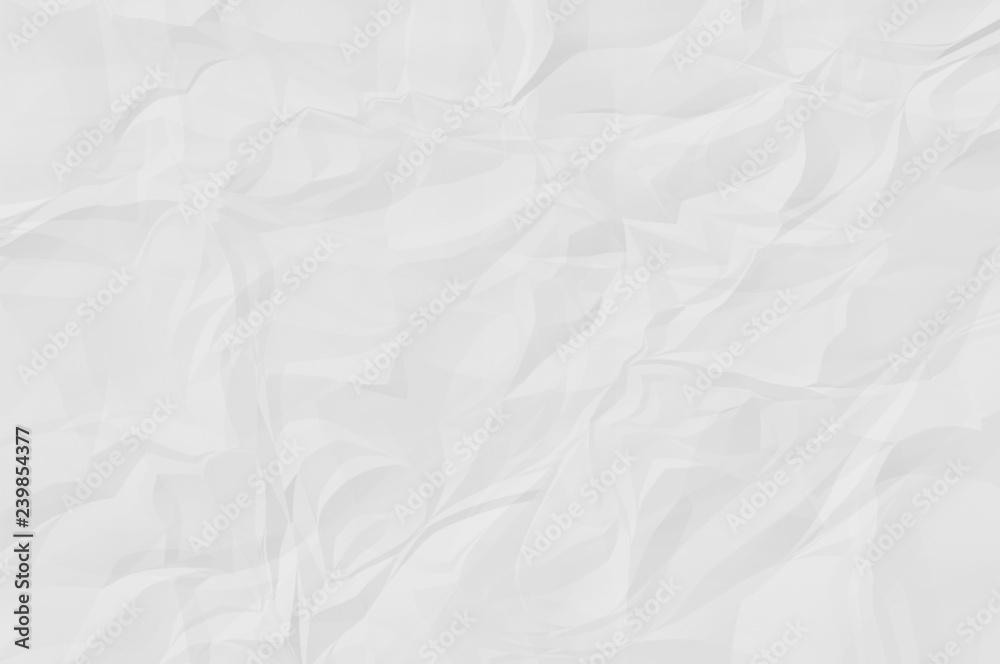 White crumpled paper for background White crumpled paper for background