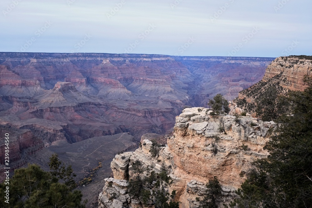 Views of the Grand Canyon National Park