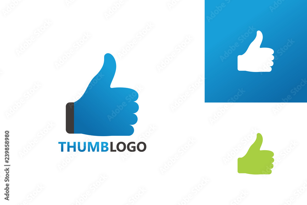 Thumb Logo Template Design Vector, Emblem, Design Concept, Creative Symbol, Icon Thumb Logo Template Design Vector, Emblem, Design Concept, Creative Symbol, Icon