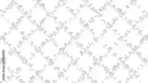 White and gray color background. Abstract geometric pattern  vector illustration.
