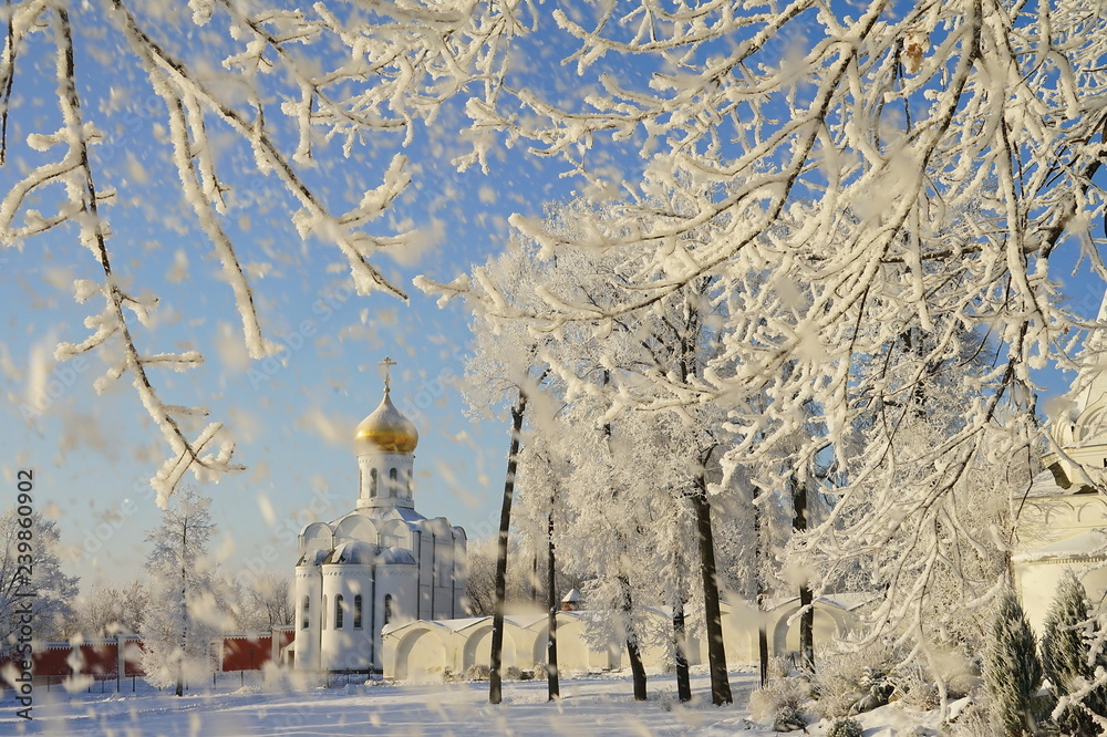 Obraz premium Russian winter