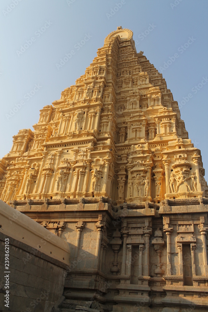 Obraz premium India, Hampi, ancient architecture