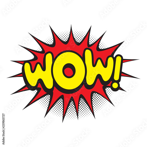 comic book speech bubble, vector