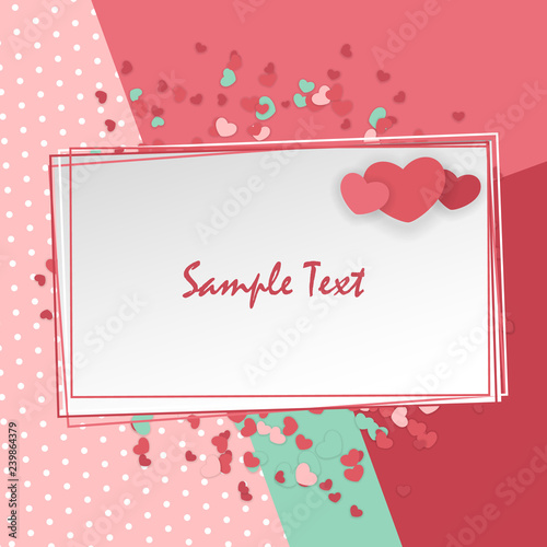 Valentine Day cute background