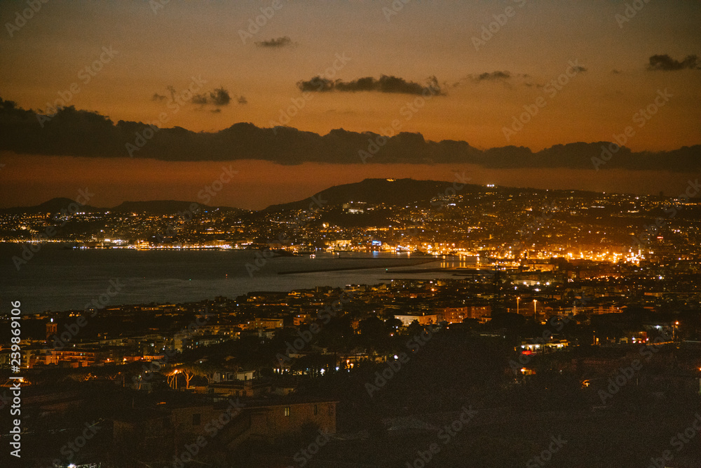 Italien Neapel Nacht