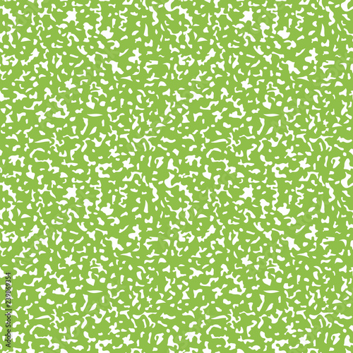 Composition Book Cover Seamless Pattern - Abstract design of light green composition notebook cover