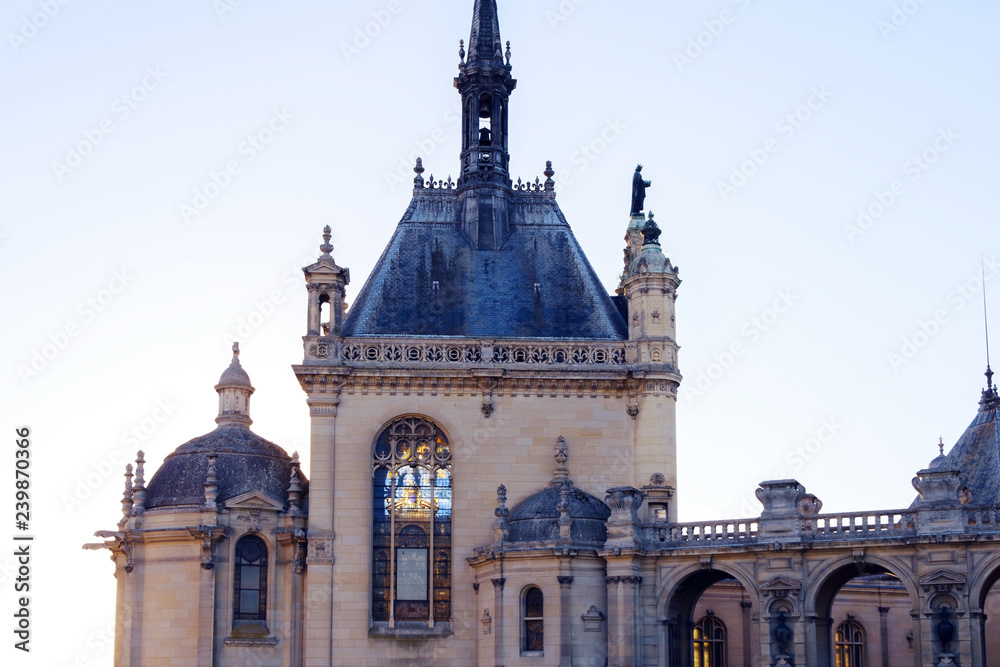 Obraz premium Chantilly castle museum