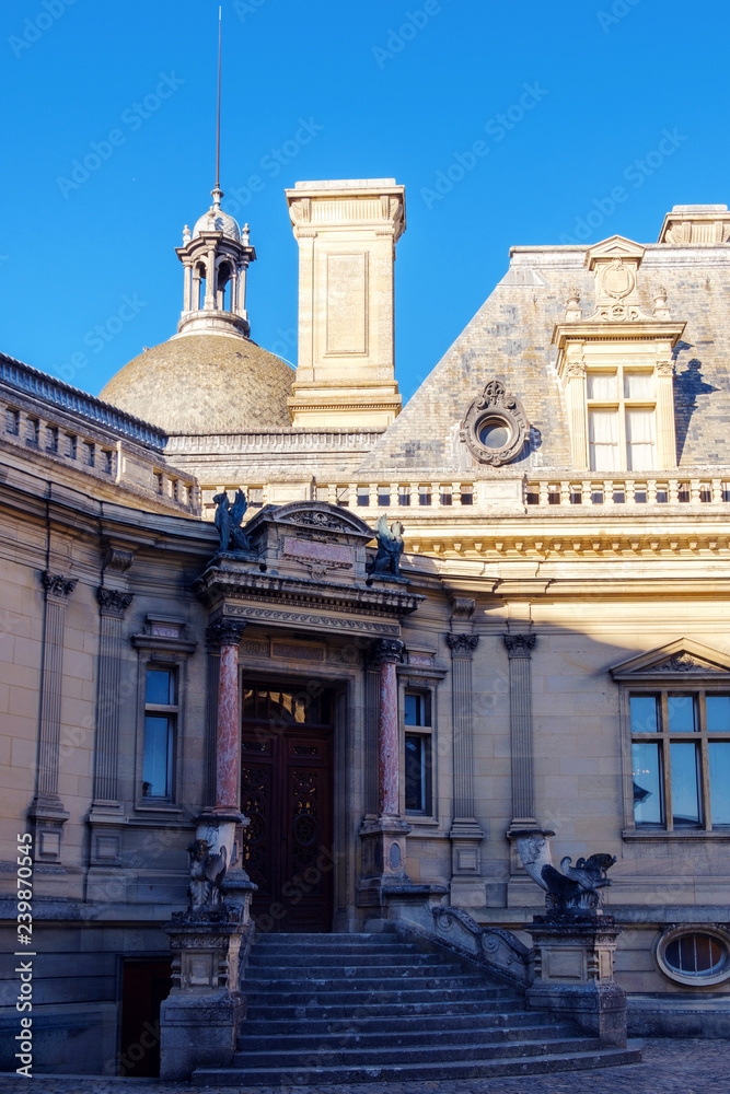 Obraz premium Chantilly castle museum