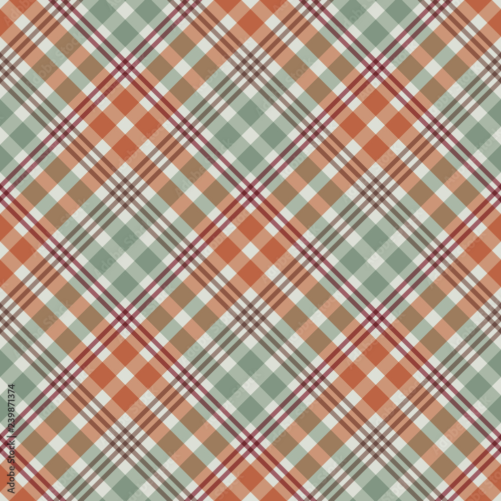 Plaid Seamless Pattern - Plaid design in lovely autumn colors Plaid Seamless Pattern - Plaid design in lovely autumn colors