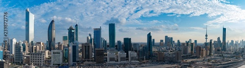 Kuwait city skyline photo