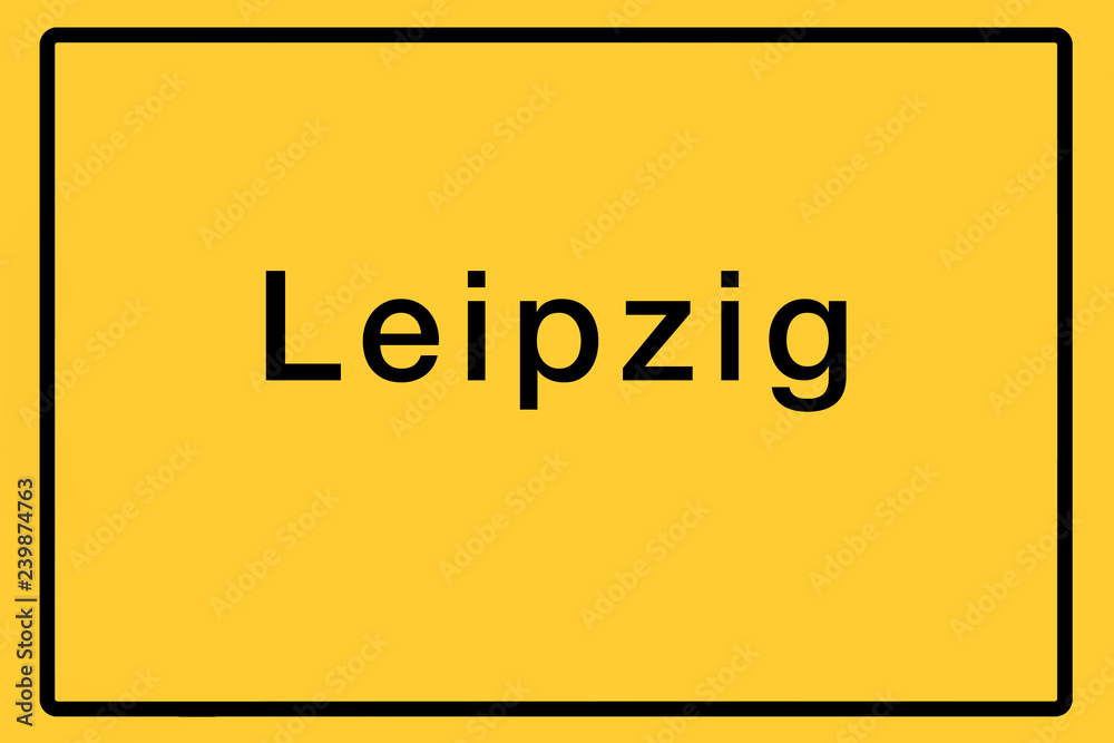 Symbolbild eines Ortseingangsschildes einer größeren deutschen Stadt Symbolbild eines Ortseingangsschildes einer größeren deutschen Stadt