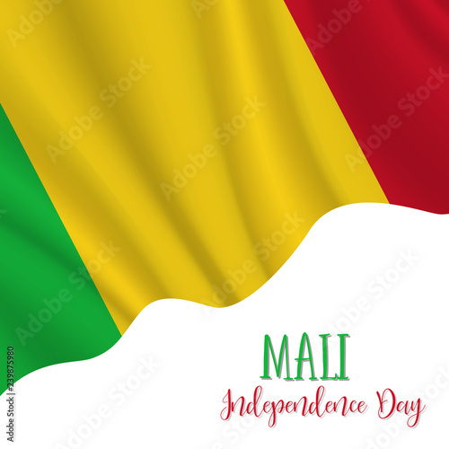 Mali Independence Day background