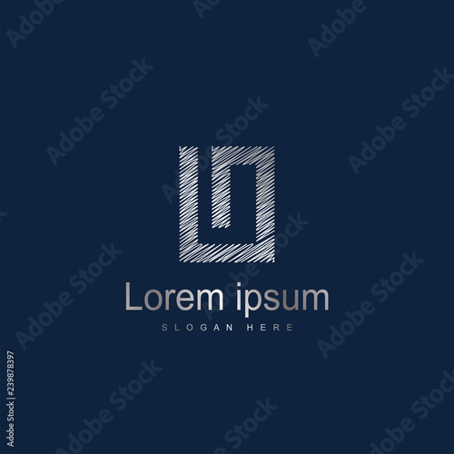 Initial Letter IO Logo Template Vector Design