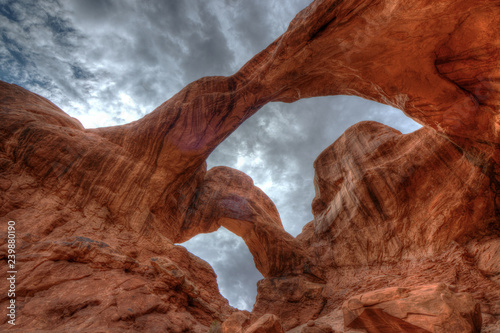 Double Arches in Arches National Park, Utah © Paul