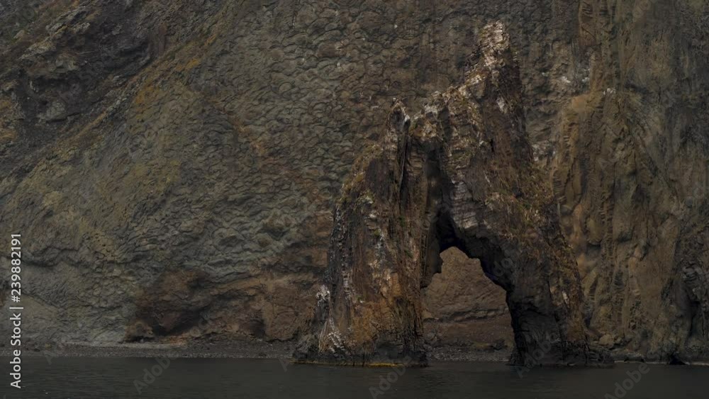 a wonderful creations of nature in the coastal cliffs of an ancient extinct volcano a wonderful creations of nature in the coastal cliffs of an ancient extinct volcano