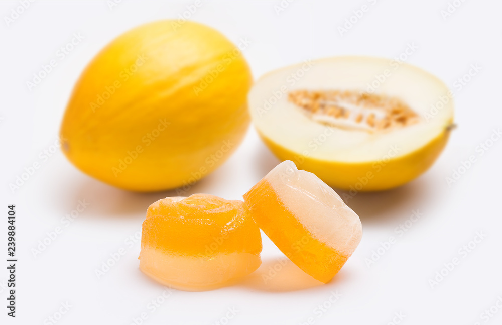 organic marmalade with a taste of melon