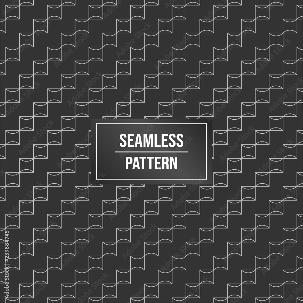 Fototapeta premium Geometric pattern background. Abstract pattern black background