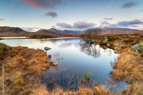 Lochan na h Achlaise in Scotland © Helen Hotson