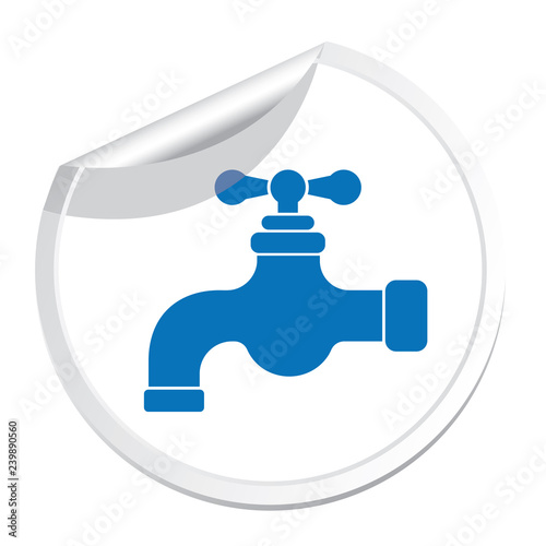 Water tap icon
