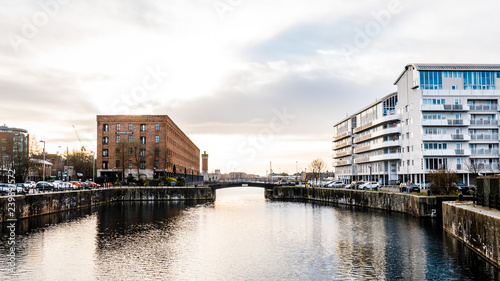 Wapping Dock in Liverpool, United Kingdom