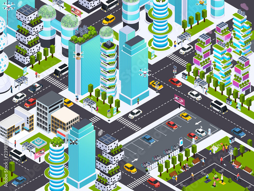 Smart City Background