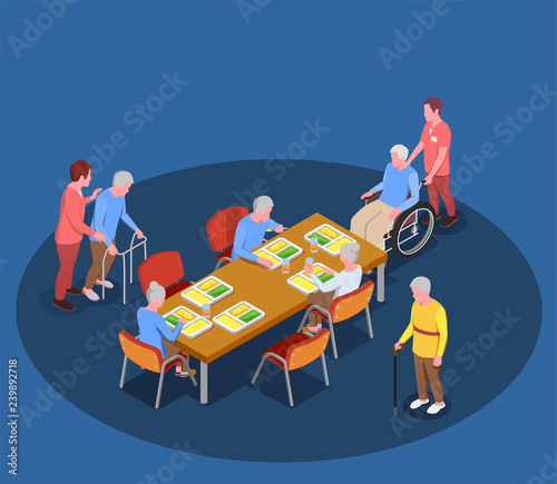 Elderly care In Nursing Home 