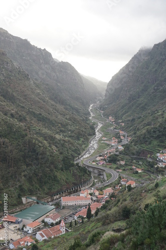 Obraz na płótnie Landschaft Madeira Portugal w salonie