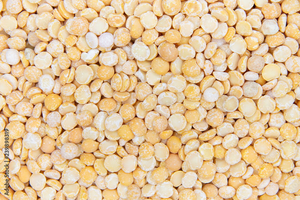 Dry Yellow Peas Background. Healthy Vegetarian or Vegan Grain Food Texture. Dry Yellow Peas Background. Healthy Vegetarian or Vegan Grain Food Texture.