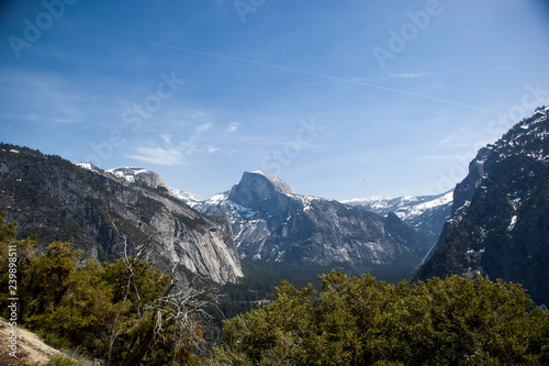 Fototapeta Naklejka Na Ścianę i Meble -  Half Dome in Yosemite National Park, California, USA.