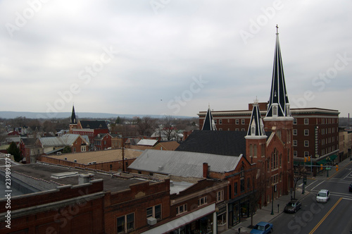 City rooftops