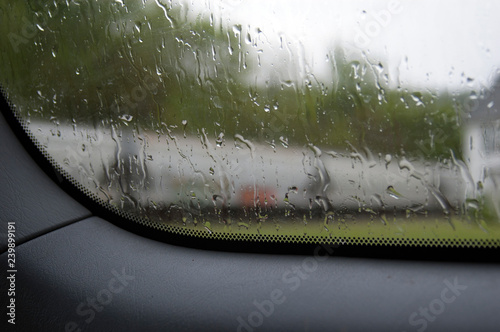 Rain on the window