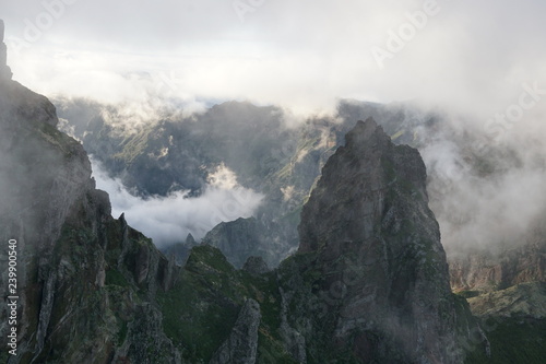 Obraz na płótnie Pico do Areiro Madeira Portugal w salonie