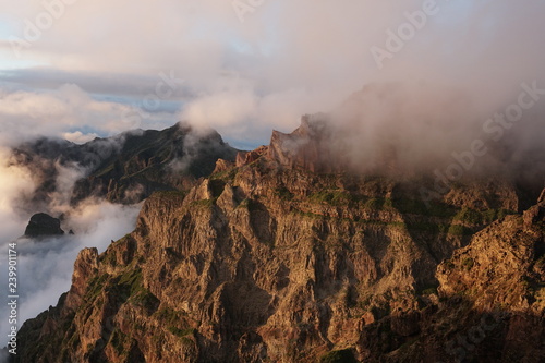 Obraz na płótnie Pico do Areiro Madeira Portugal w salonie
