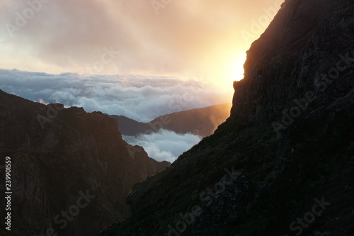 Obraz na płótnie Pico do Areiro Madeira Portugal w salonie