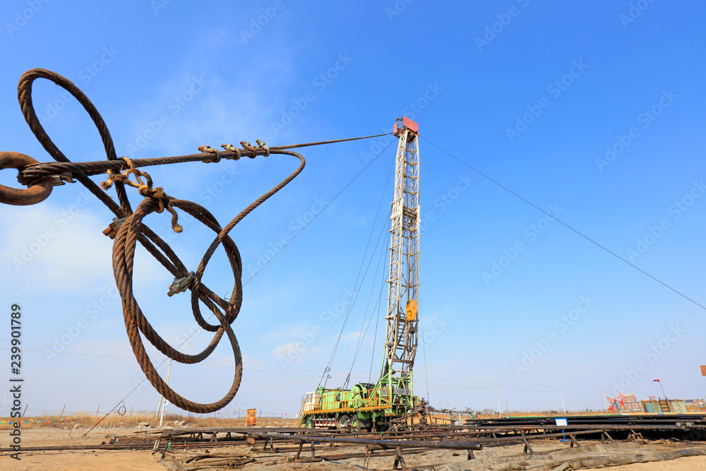 Petroleum drilling machinery