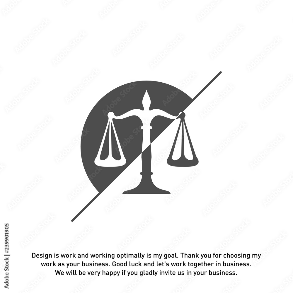 Law Firm Logo design template. Scales logo concepts. Law firm logo vector Law Firm Logo design template. Scales logo concepts. Law firm logo vector