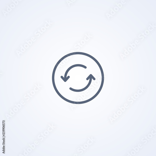 Waiting icon  vector best gray line icon
