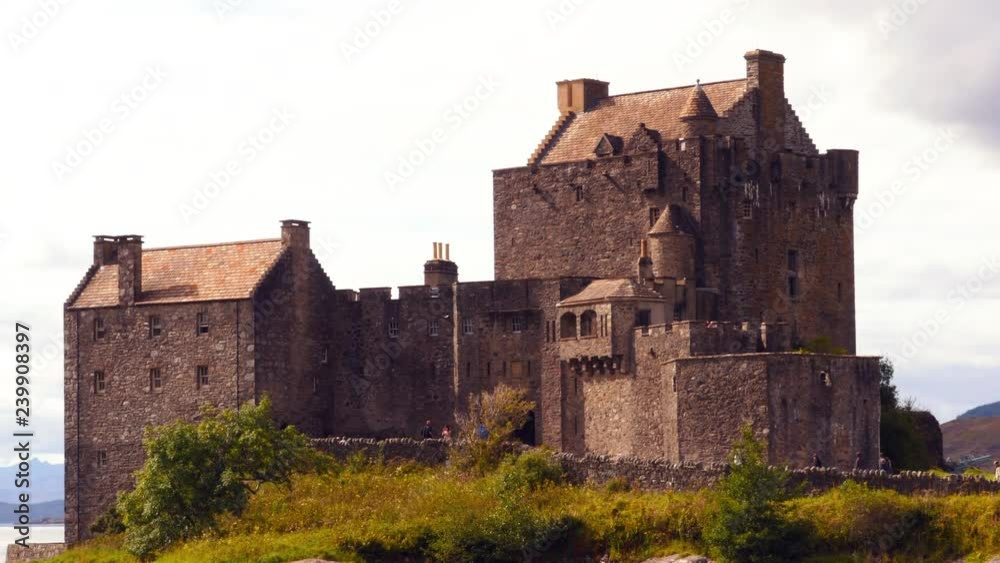 Eilean Donan Castle at Highlands, Scotland Eilean Donan Castle at Highlands, Scotland