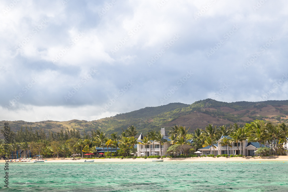 Obraz premium boat tour mauritius