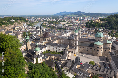 castle view salzburg