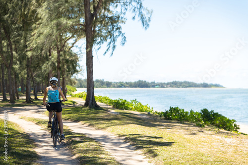 cycling coast, mauritius, africa