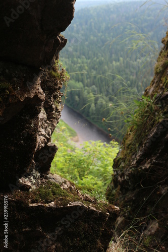 Stones in the mountains