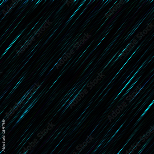 Black background shiny lines stripes color effect blue