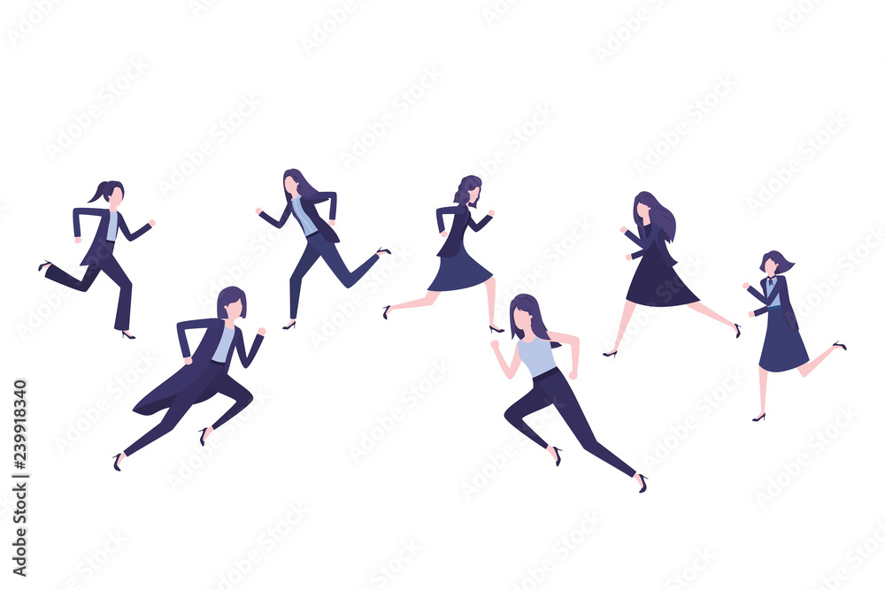 business women avatar character