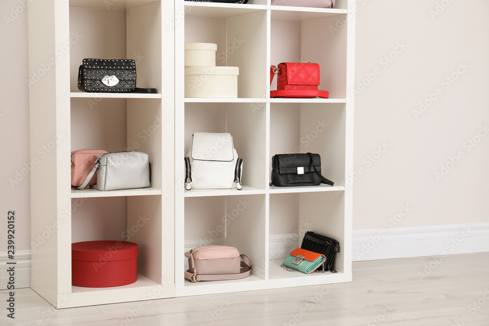 Closet Bag Shelves Design Ideas